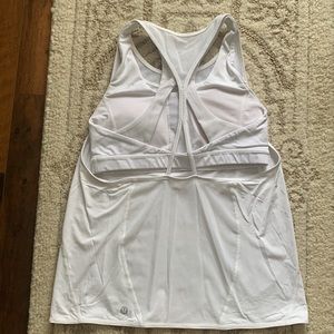 Lululemon 2-in-1 White Top
